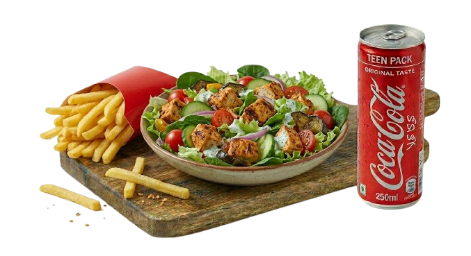 SALAD WITH CHICKEN TIKKА